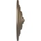 Ekena Millwork Classic Ceiling Medallion (Fits Canopies up to 4 1/8"), Hand-Painted Warm Silver, 13 1/4"OD x 1/2"P CM13CLWSS - alternate 4